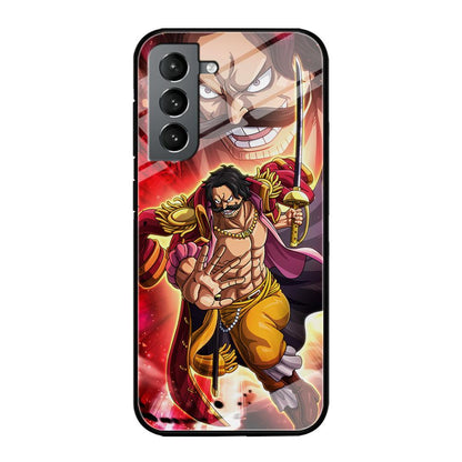 One Piece Gol D Roger Feel The Beast Samsung Galaxy S21 Plus Case-Oxvistore