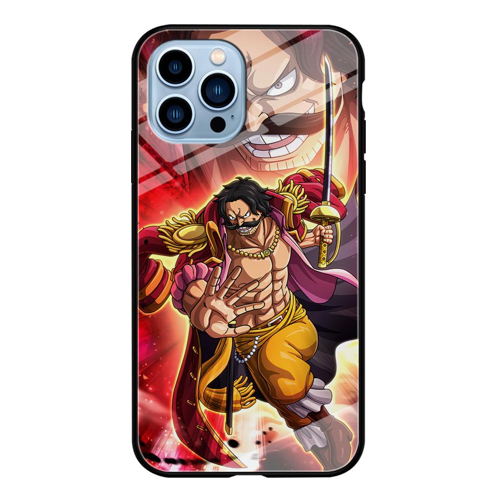 One Piece Gol D Roger Feel The Beast iPhone 15 Pro Max Case-Oxvistore