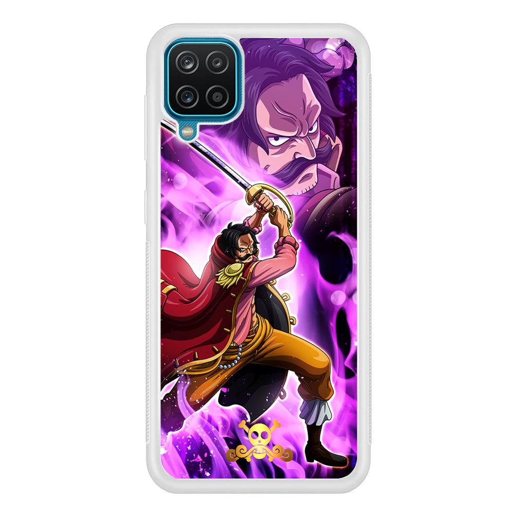 One Piece Gol D Roger Haki Kamusari Samsung Galaxy A12 Case-Oxvistore