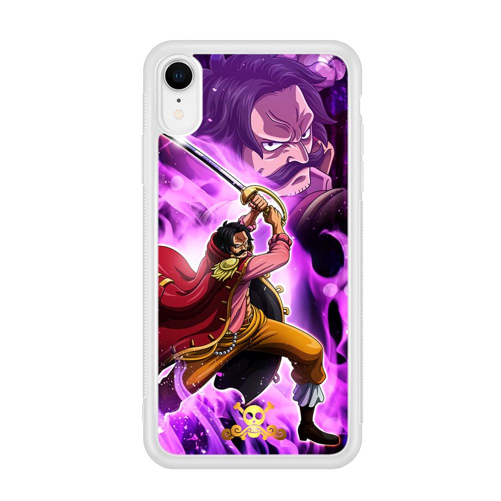 One Piece Gol D Roger Haki Kamusari iPhone XR Case-Oxvistore