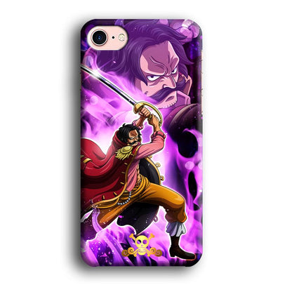 One Piece Gol D Roger Haki Kamusari iPhone 8 Case-Oxvistore