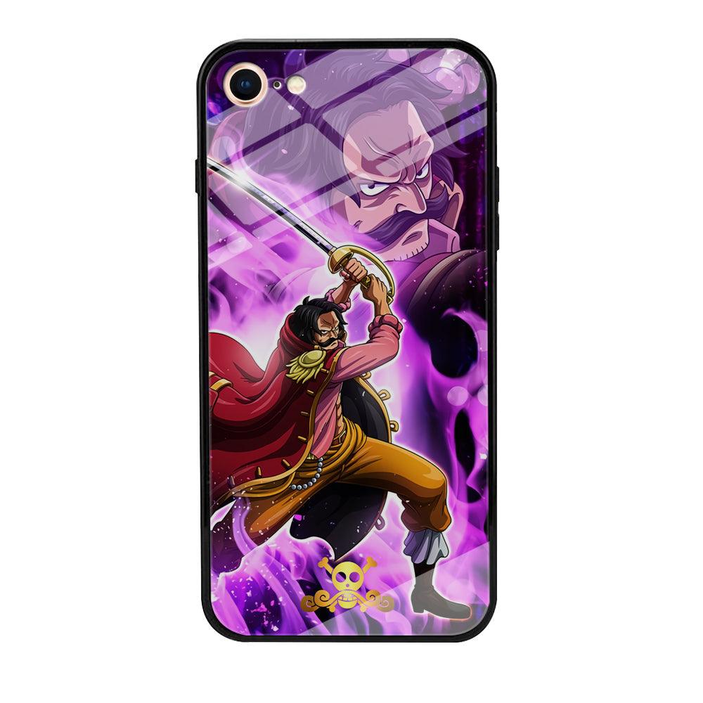 One Piece Gol D Roger Haki Kamusari iPhone 8 Case-Oxvistore