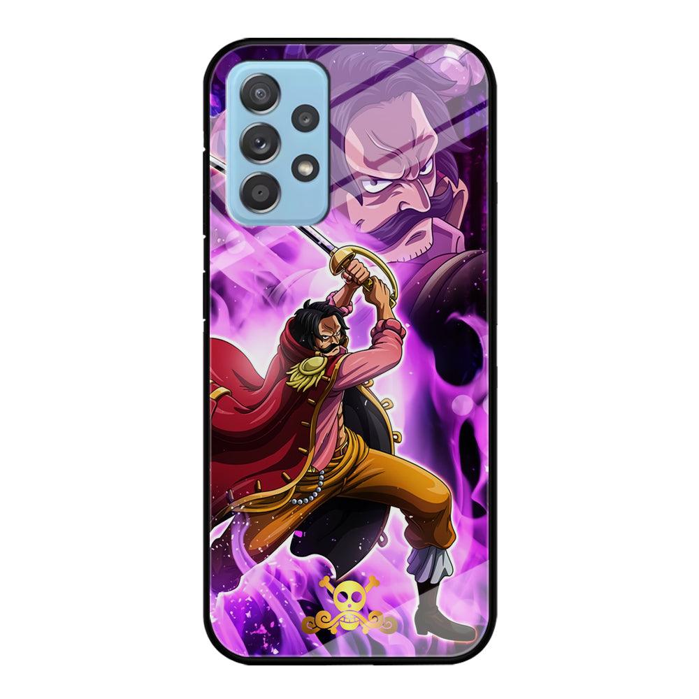 One Piece Gol D Roger Haki Kamusari Samsung Galaxy A52 Case-Oxvistore