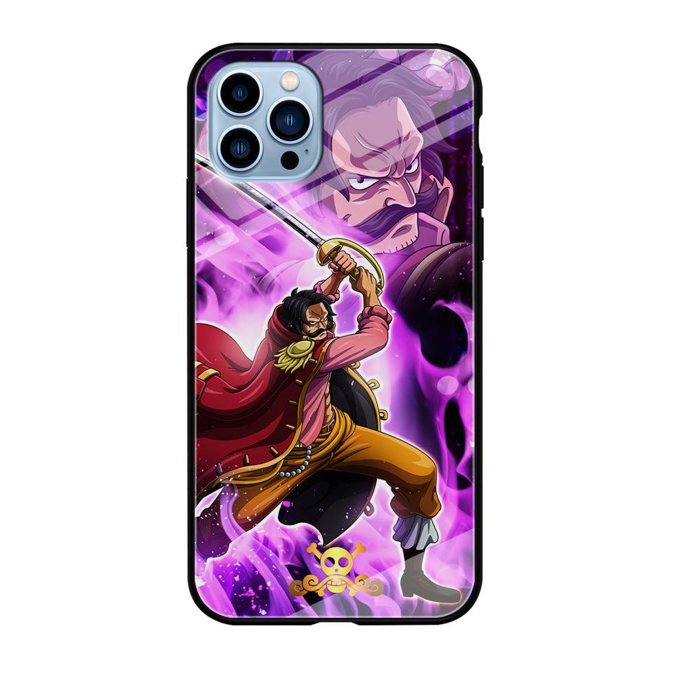 One Piece Gol D Roger Haki Kamusari iPhone 12 Pro Case-Oxvistore