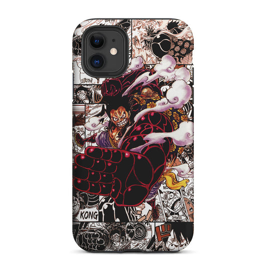 One Piece Luffy Gear 4 Comic 2 in 1 Tough Phone Case