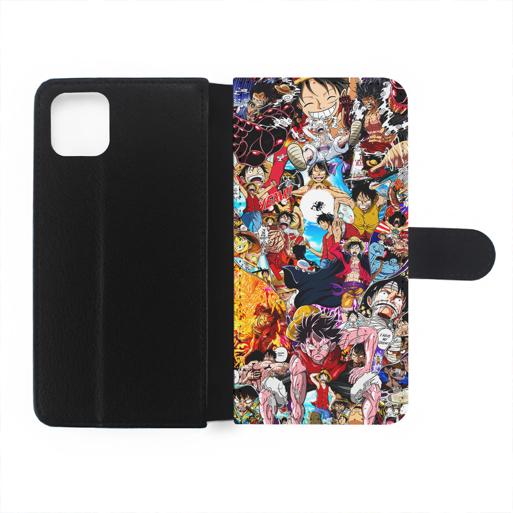 One Piece Luffy New World Flip Wallet Phone Case