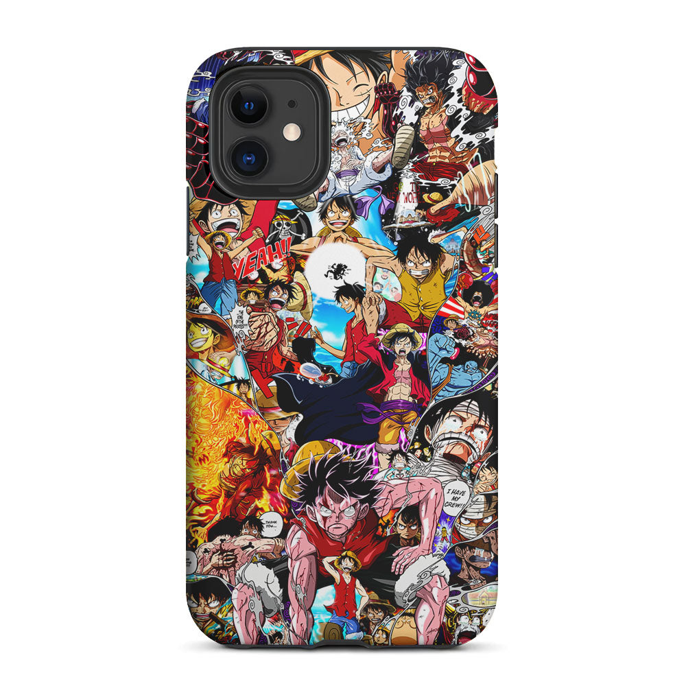 One Piece Luffy New World 2 in 1 Tough Phone Case