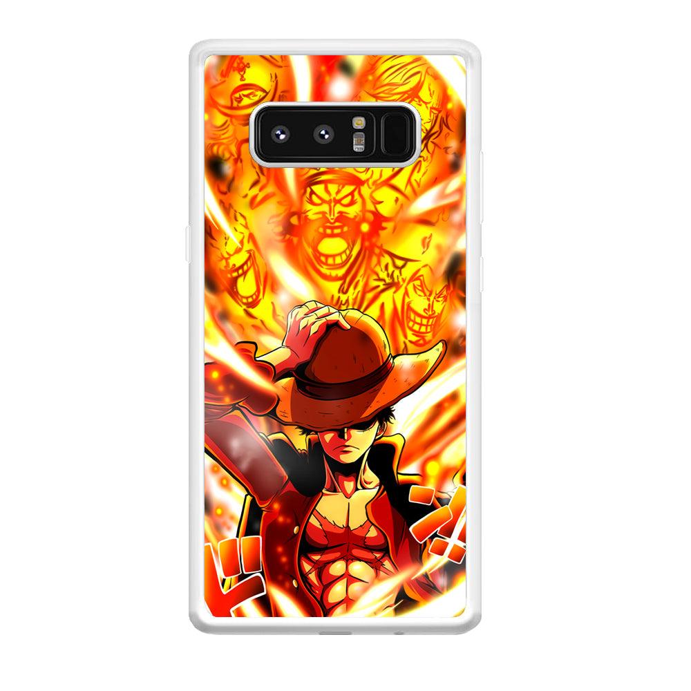 One Piece Luffy The Successor Samsung Galaxy Note 8 Case-Oxvistore