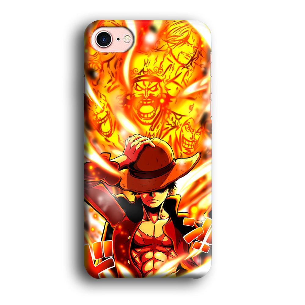 One Piece Luffy The Successor iPhone 8 Case-Oxvistore