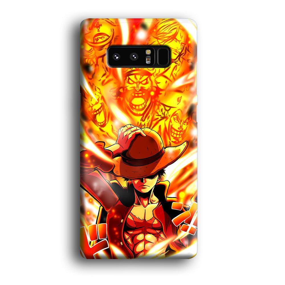 One Piece Luffy The Successor Samsung Galaxy Note 8 Case-Oxvistore