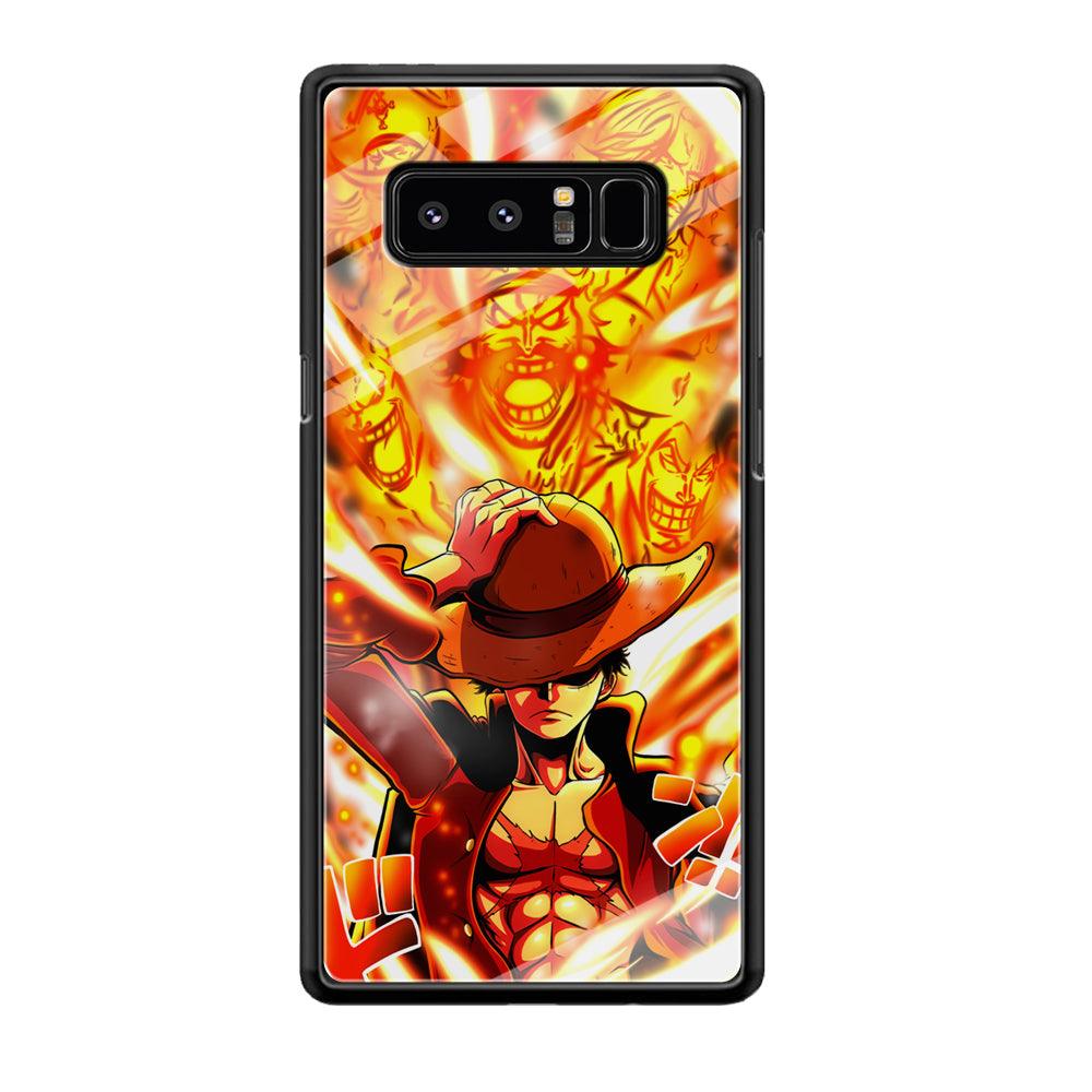 One Piece Luffy The Successor Samsung Galaxy Note 8 Case-Oxvistore