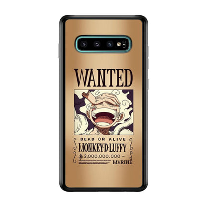 One Piece Luffy Yonkou's Bounty Samsung Galaxy S10 Plus Case-Oxvistore