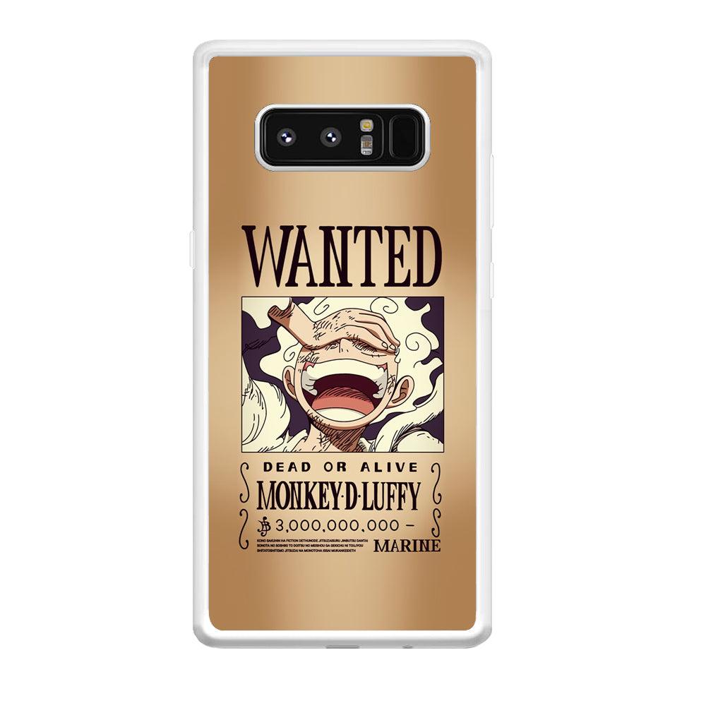 One Piece Luffy Yonkou's Bounty Samsung Galaxy Note 8 Case-Oxvistore