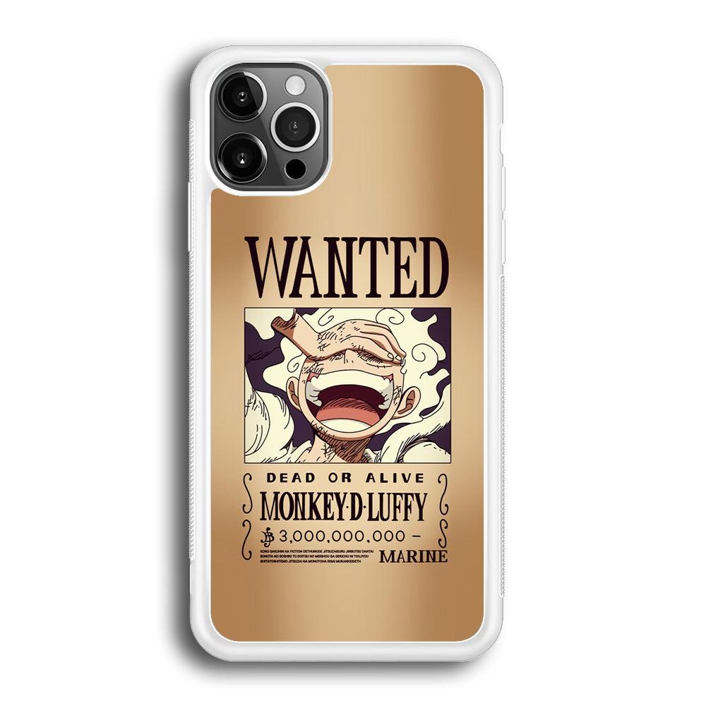 One Piece Luffy Yonkou's Bounty iPhone 12 Pro Case-Oxvistore