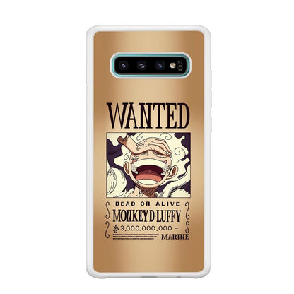 One Piece Luffy Yonkou's Bounty Samsung Galaxy S10 Plus Case-Oxvistore