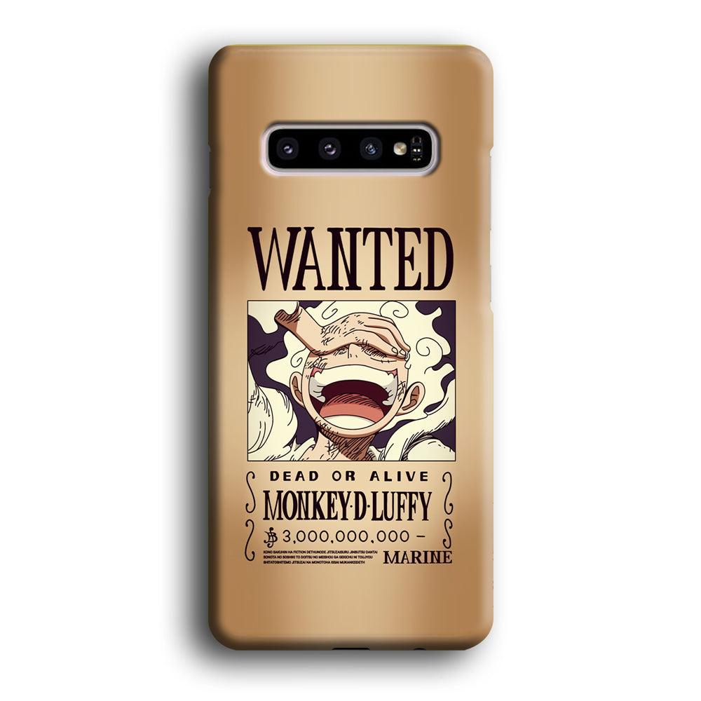 One Piece Luffy Yonkou's Bounty Samsung Galaxy S10 Plus Case-Oxvistore