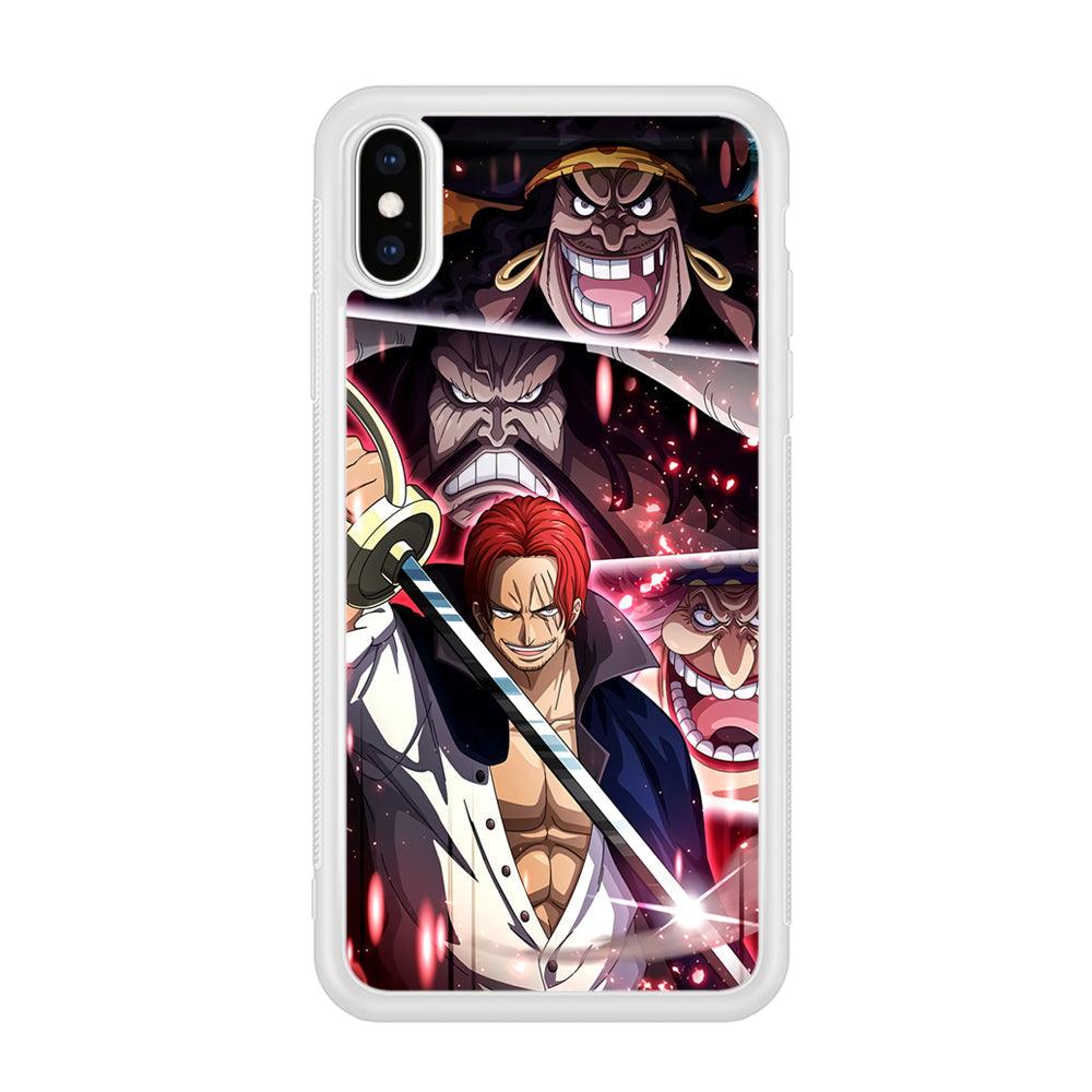 One Piece Shanks The Yonko iPhone XS Case-Oxvistore