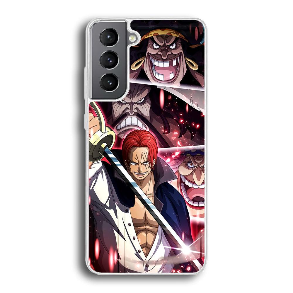 One Piece Shanks The Yonko Samsung Galaxy S21 Plus Case-Oxvistore