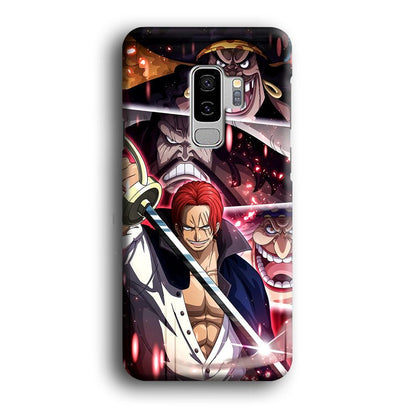 One Piece Shanks The Yonko Samsung Galaxy S9 Plus Case-Oxvistore