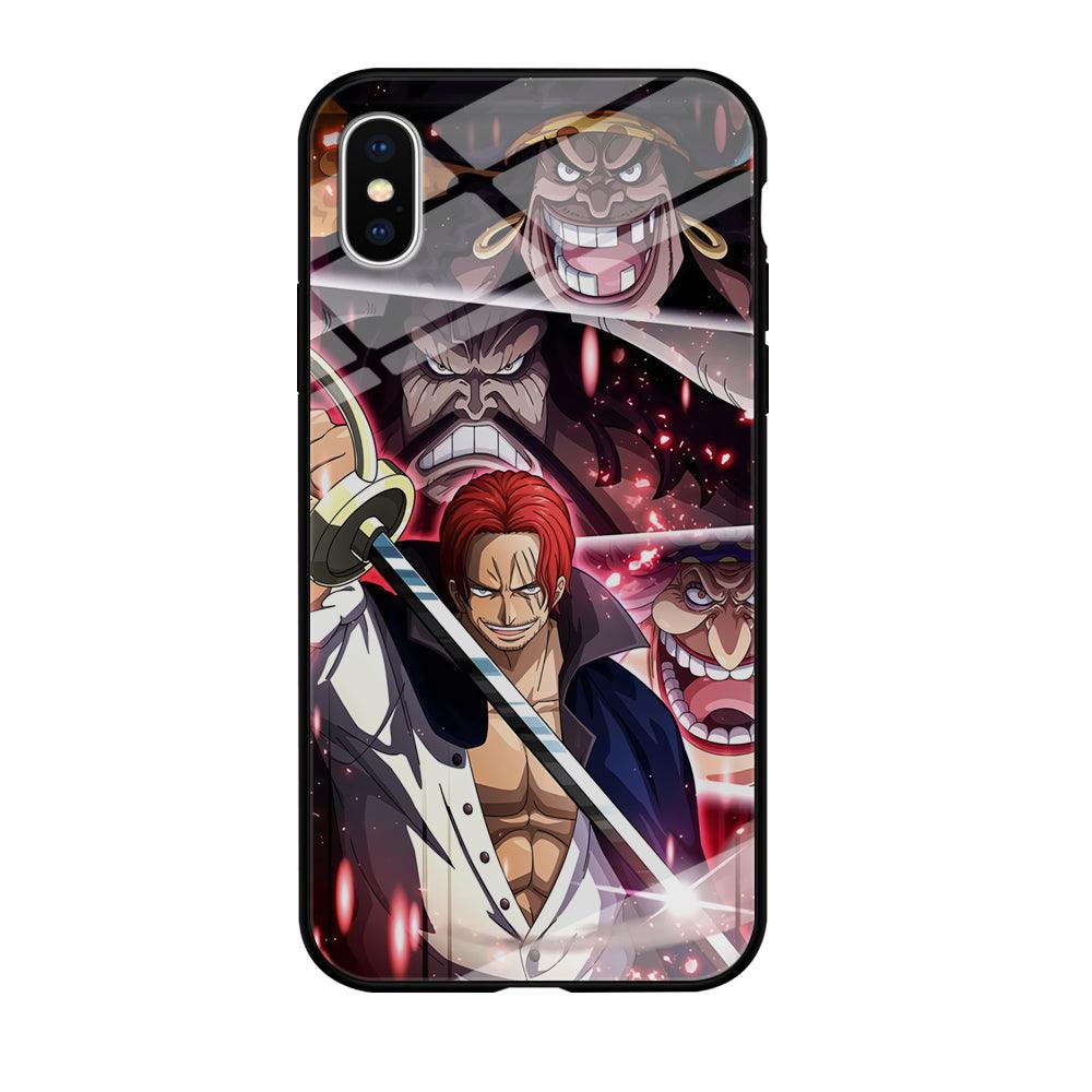 One Piece Shanks The Yonko iPhone XS Case-Oxvistore