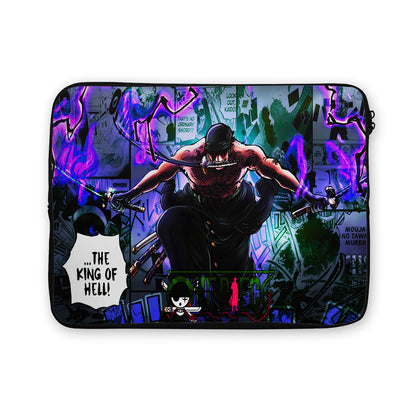 One Piece Zoro Comic Laptop Sleeve Protective Cover