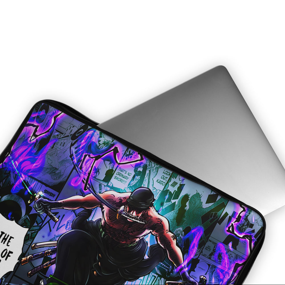 One Piece Zoro Comic Laptop Sleeve Protective Cover