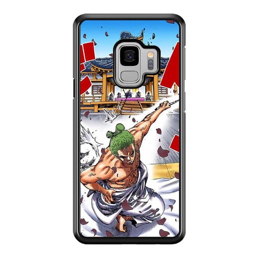 One Piece Zoro Invisible Cut Samsung Galaxy S9 Case-Oxvistore