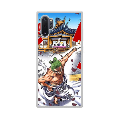 One Piece Zoro Invisible Cut Samsung Galaxy Note 10 Plus Case-Oxvistore