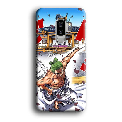 One Piece Zoro Invisible Cut Samsung Galaxy S9 Plus Case-Oxvistore