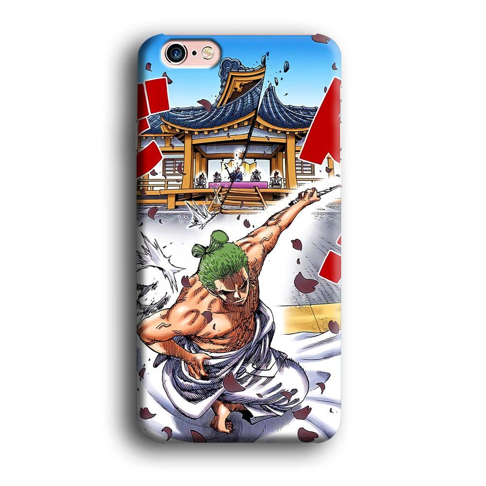 One Piece Zoro Invisible Cut iPhone 6 Plus | 6s Plus Case-Oxvistore