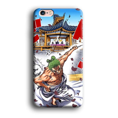 One Piece Zoro Invisible Cut iPhone 6 Plus | 6s Plus Case-Oxvistore