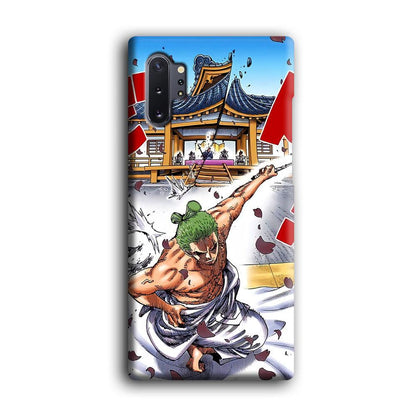 One Piece Zoro Invisible Cut Samsung Galaxy Note 10 Plus Case-Oxvistore