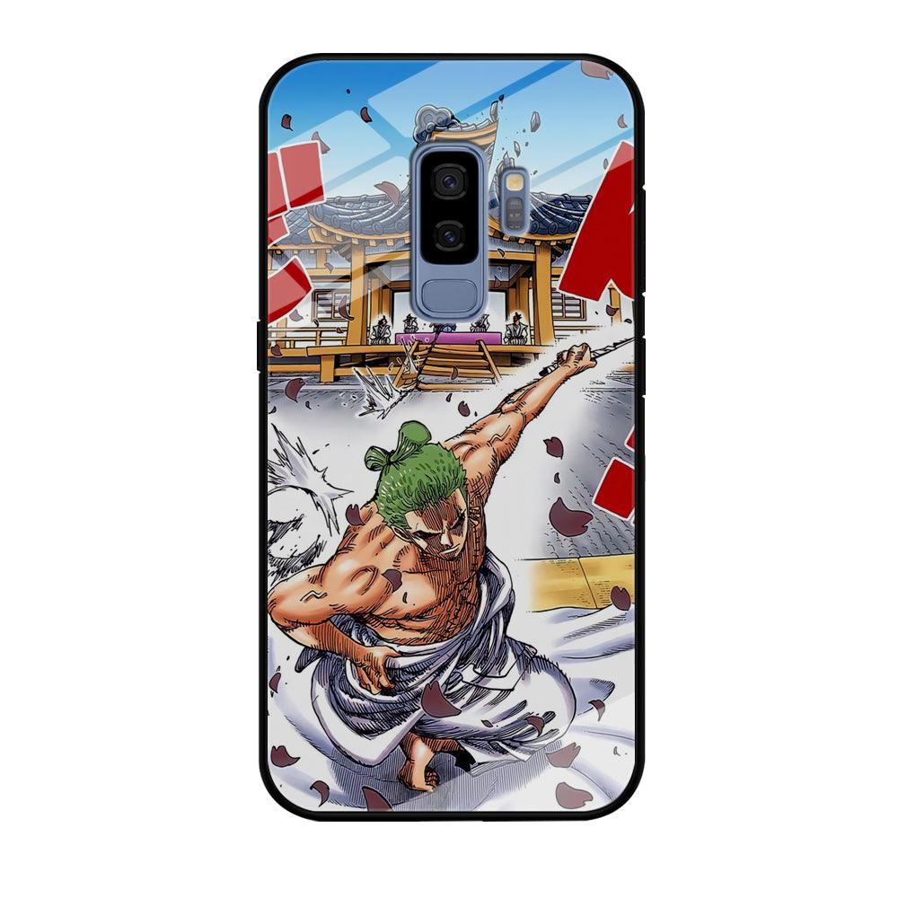 One Piece Zoro Invisible Cut Samsung Galaxy S9 Plus Case-Oxvistore