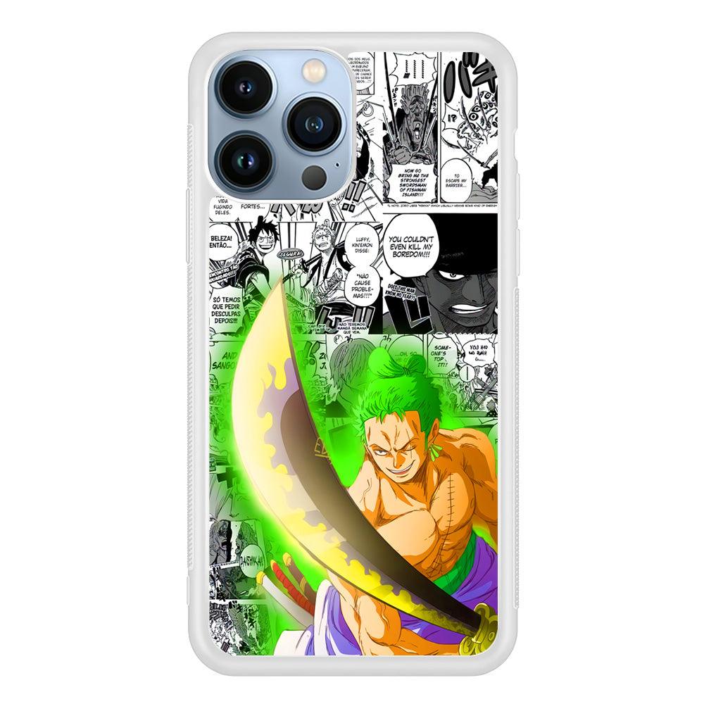 One Piece Zoro wit Enma iPhone 14 Pro Max Case-Oxvistore