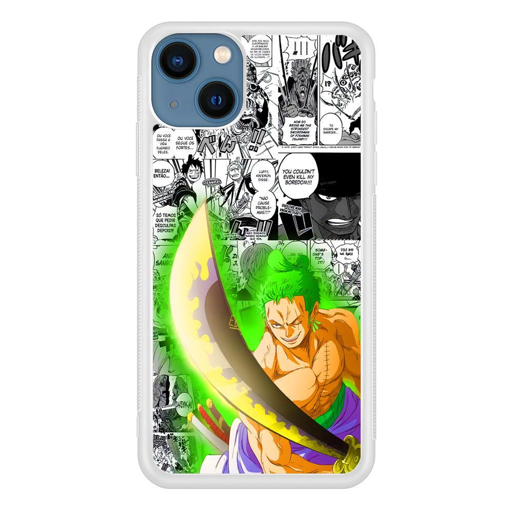 One Piece Zoro wit Enma iPhone 15 Plus Case-Oxvistore