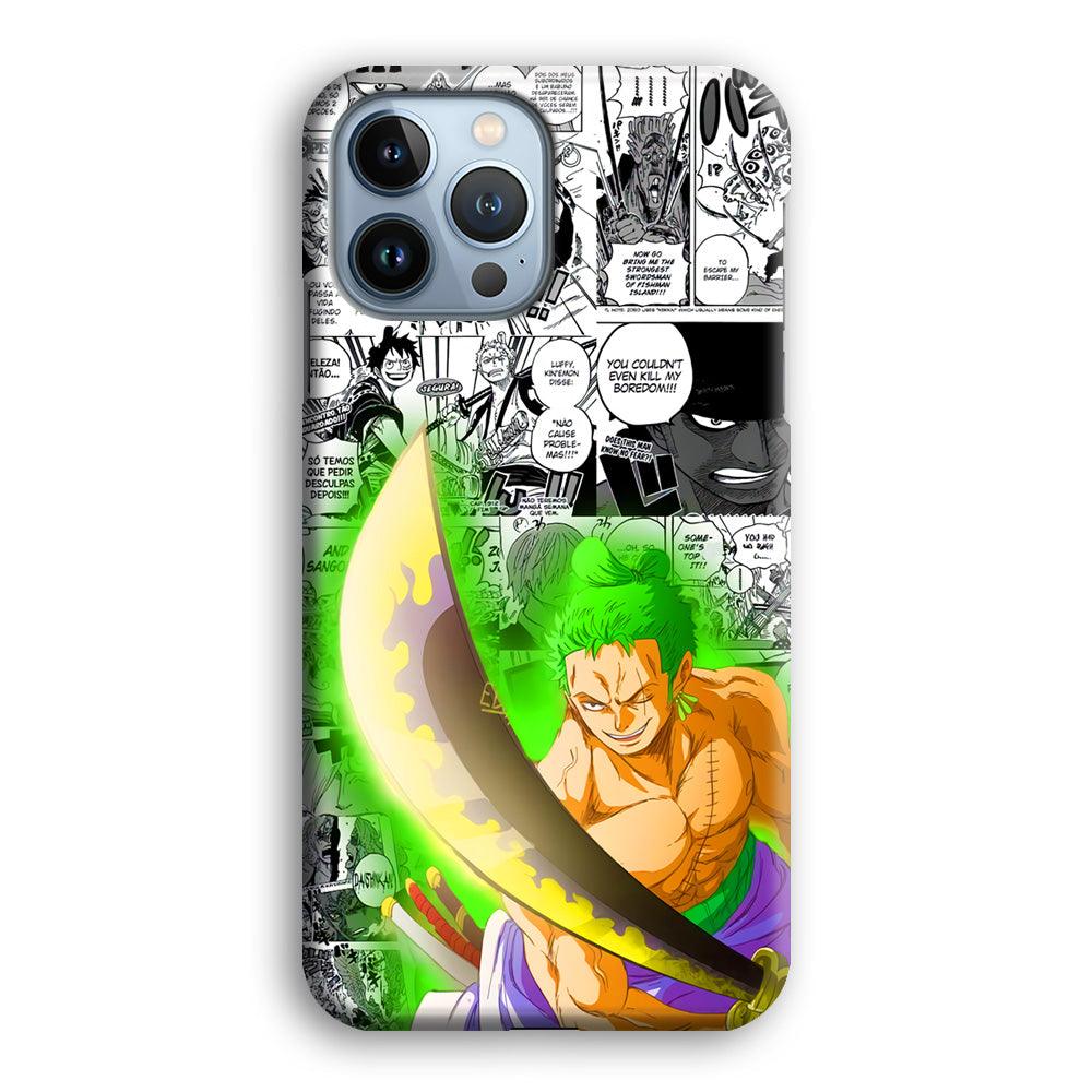 One Piece Zoro wit Enma iPhone 15 Pro Max Case-Oxvistore