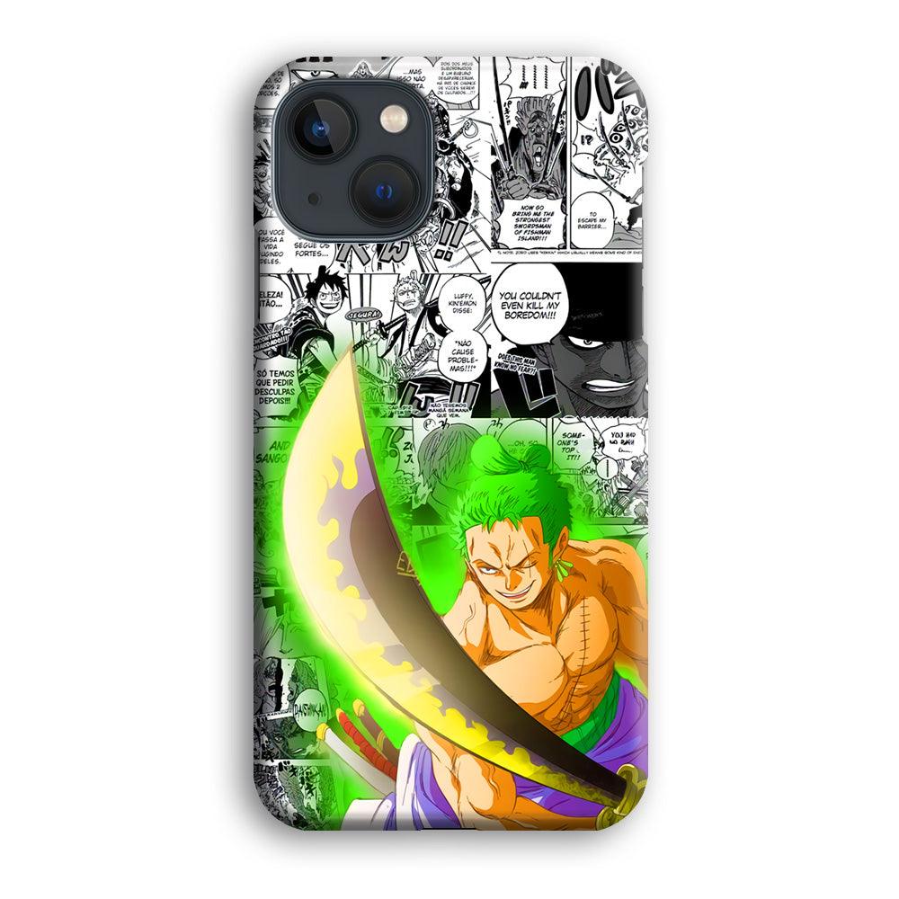 One Piece Zoro wit Enma iPhone 15 Plus Case-Oxvistore