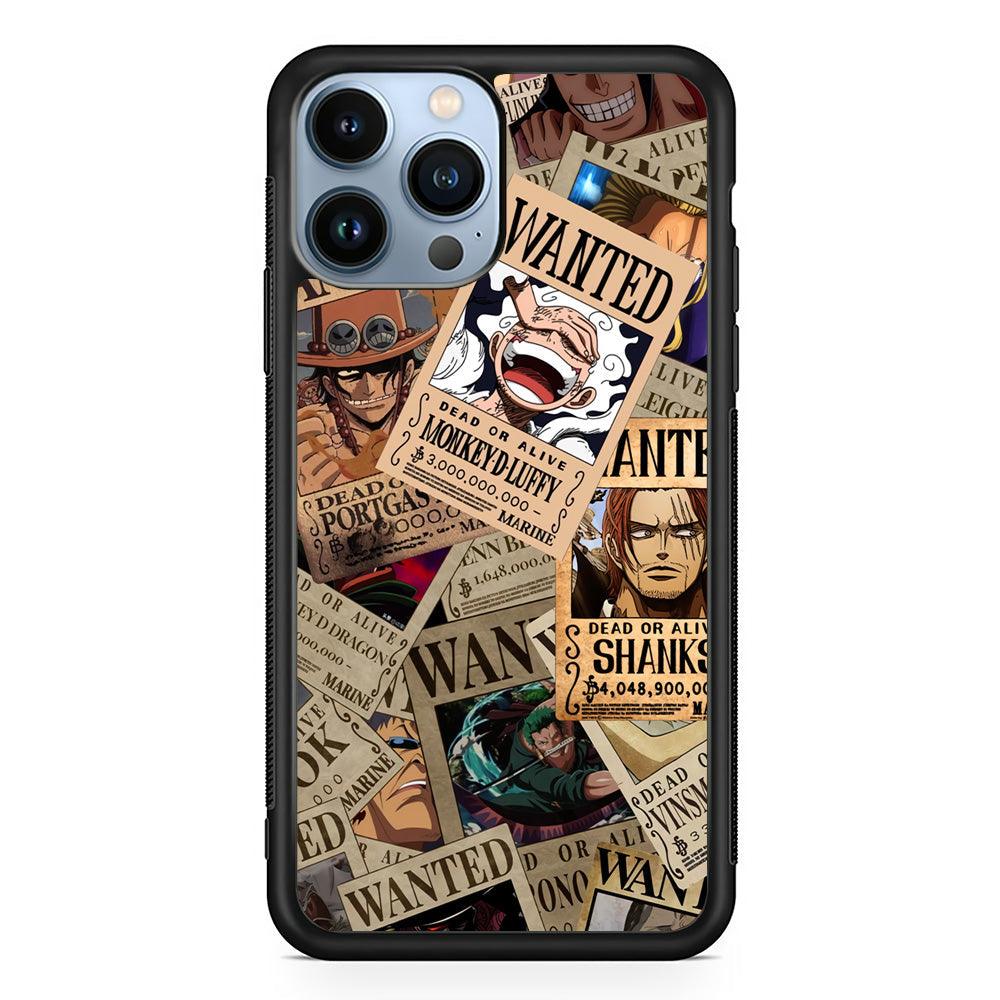 One Piece a New Era has Come iPhone 13 Pro Case-Rubber Black (2D Case)-Oxvistore