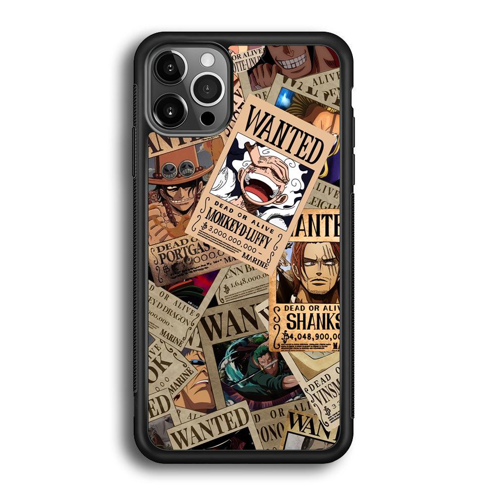 One Piece a New Era has Come iPhone 12 Pro Case-Rubber Black (2D Case)-Oxvistore