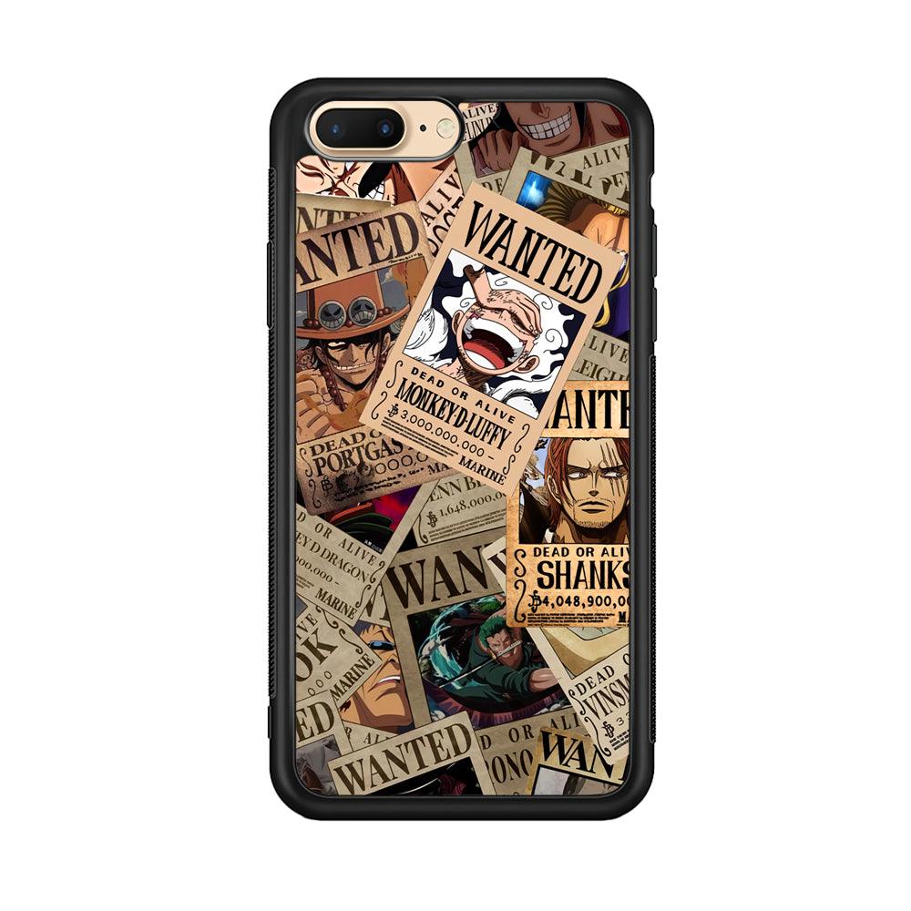 One Piece a New Era has Come iPhone 7 Plus Case-Rubber Black (2D Case)-Oxvistore