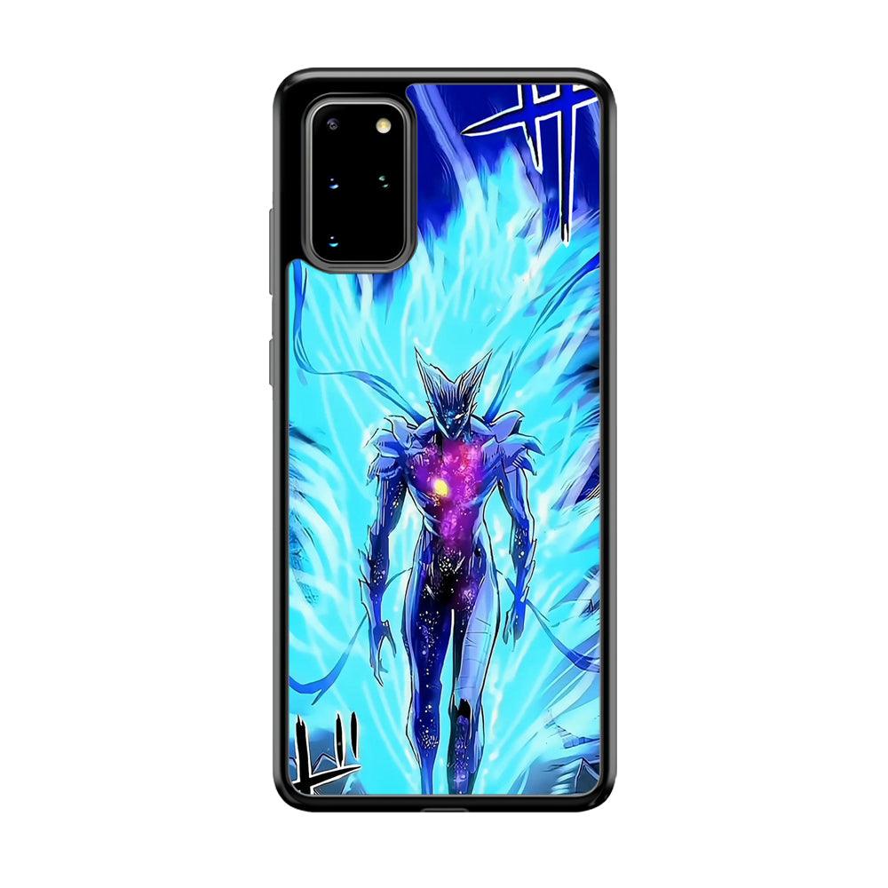 One Punch Man Cosmic Garou Show Samsung Galaxy S20 Plus Case-Rubber Black (2D Case)-Oxvistore
