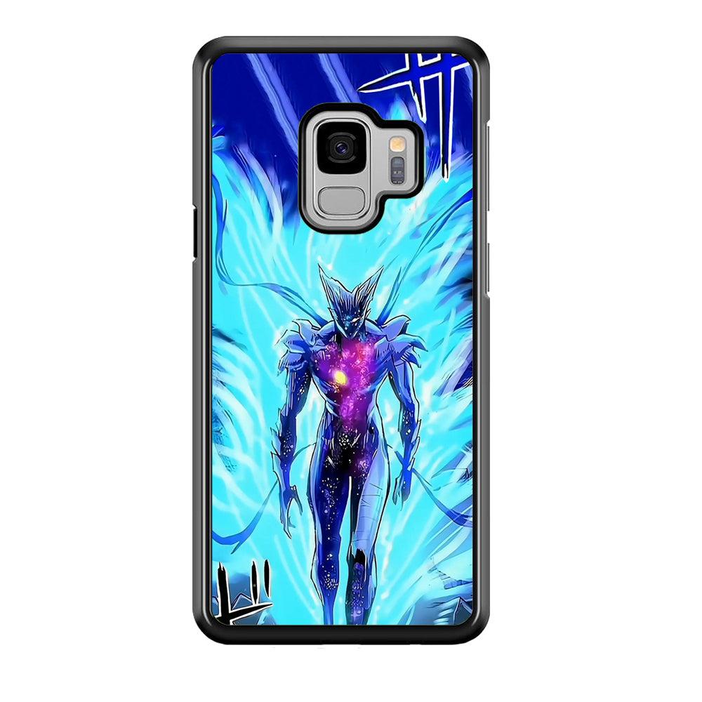 One Punch Man Cosmic Garou Show Samsung Galaxy S9 Case-Rubber Black (2D Case)-Oxvistore