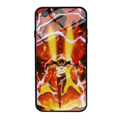 One Punch Man Genos Red Flaming Soil iPhone 6 Plus | 6s Plus Case-Oxvistore