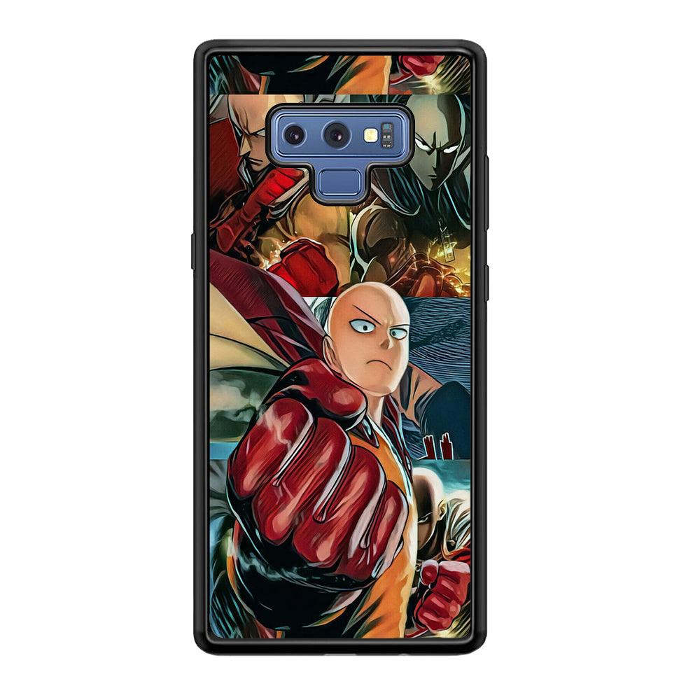 One Punch Man No Time to Smile Samsung Galaxy Note 9 Case-Oxvistore