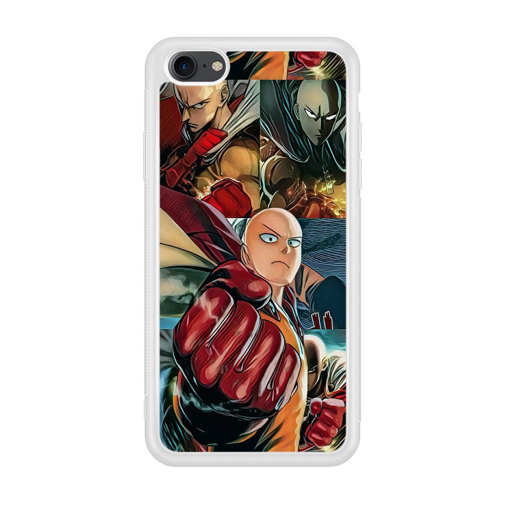 One Punch Man No Time to Smile iPhone 8 Case-Oxvistore