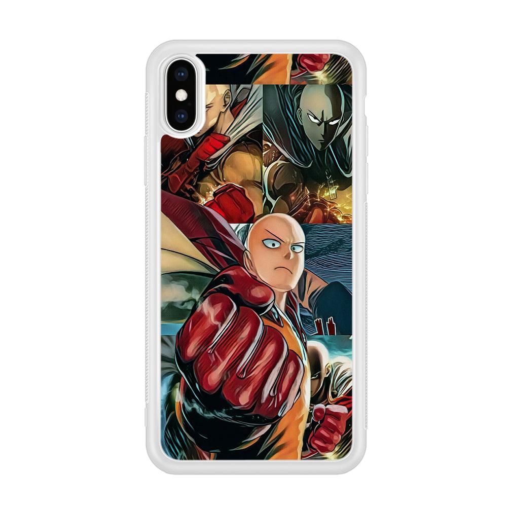 One Punch Man No Time to Smile iPhone Xs Max Case-Oxvistore