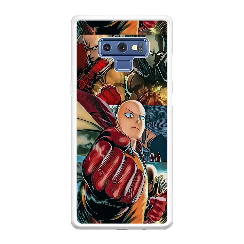 One Punch Man No Time to Smile Samsung Galaxy Note 9 Case-Oxvistore