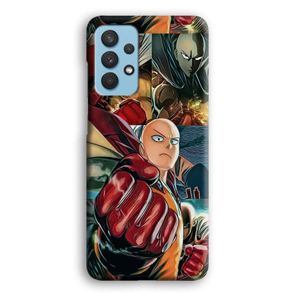 One Punch Man No Time to Smile Samsung Galaxy A32 Case-Oxvistore