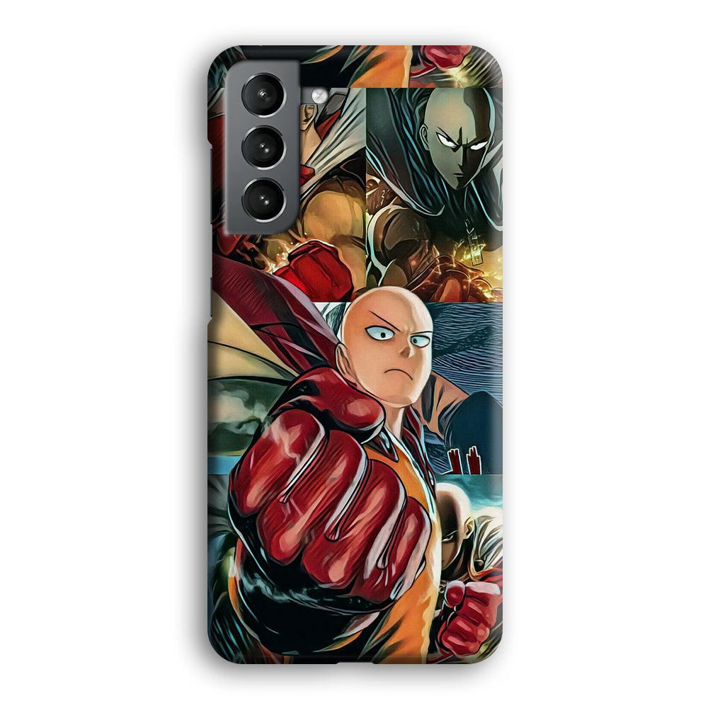 One Punch Man No Time to Smile Samsung Galaxy S21 Plus Case-Oxvistore