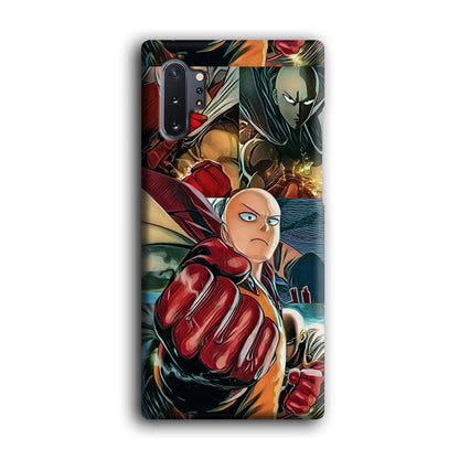 One Punch Man No Time to Smile Samsung Galaxy Note 10 Plus Case-Oxvistore